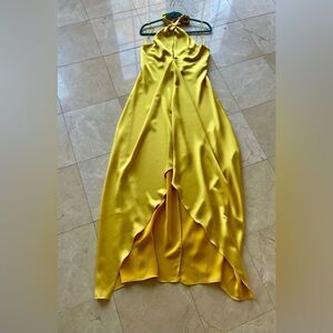 Elegant Yellow Gown